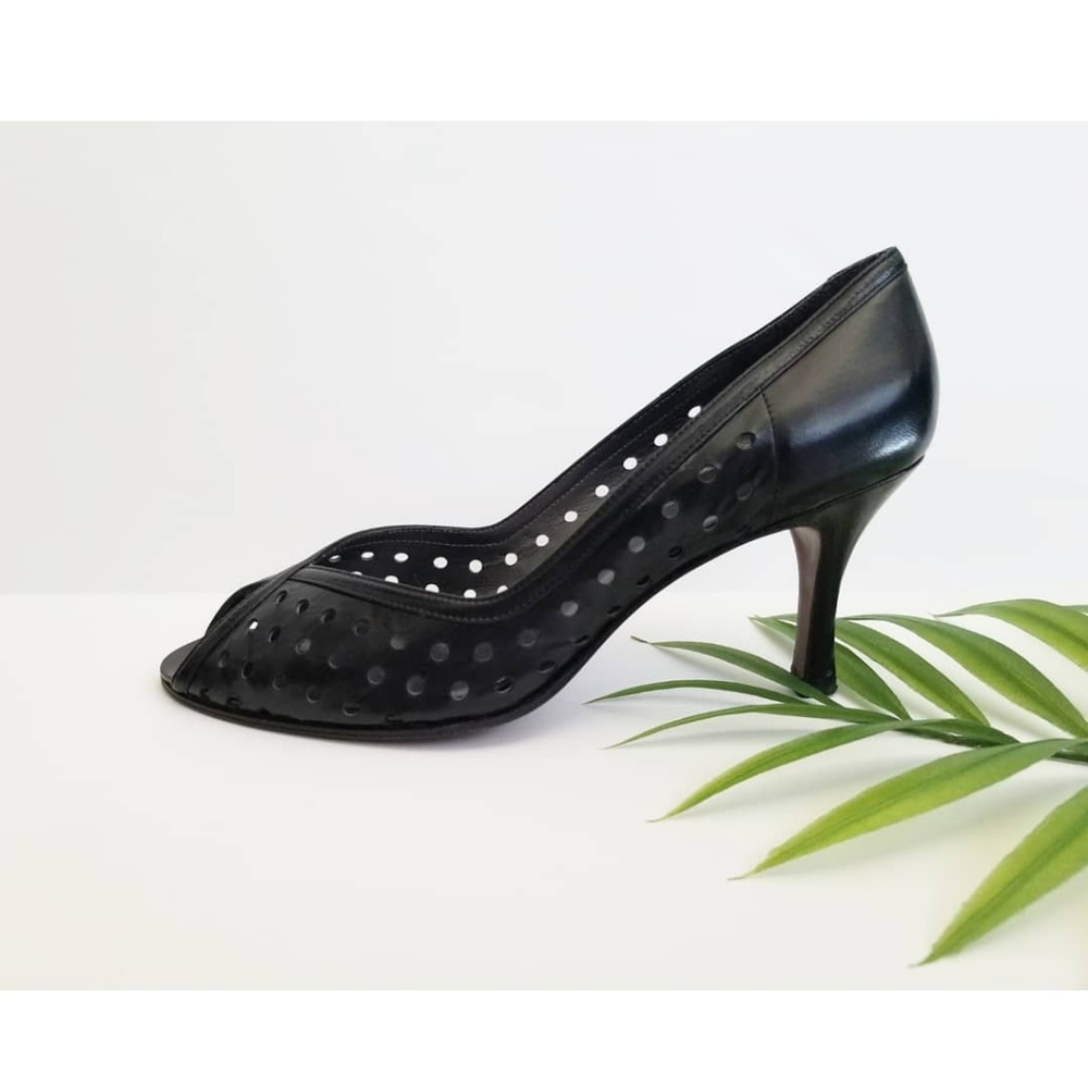 Stuart Weitzman Peep-Toe Heels